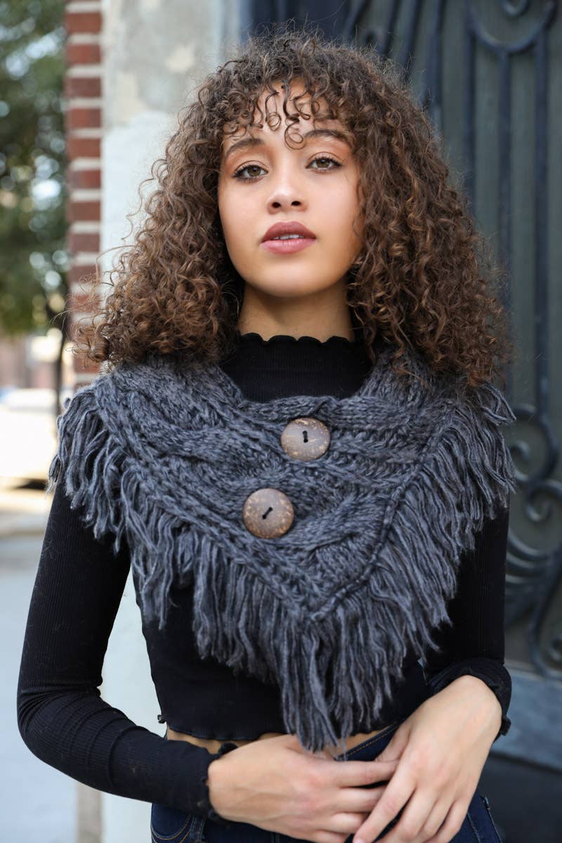 Shoulder Warmer With Coco Buttons Dynamite s Vintage shoulder-warmer-with-coco-buttons-dynamite-s-vintage